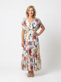 Savannah | Floral Pleated Midi