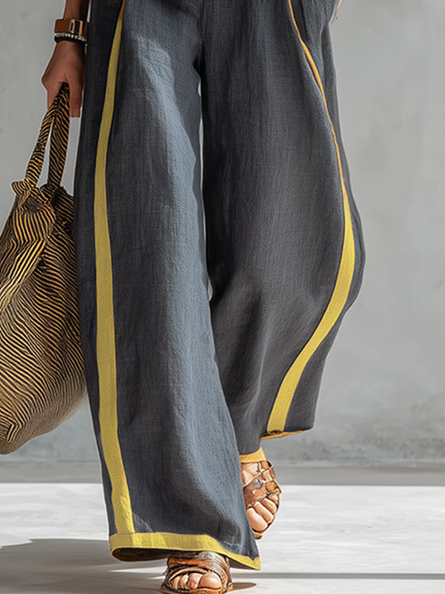 Aurene | Linen Two Piece Set