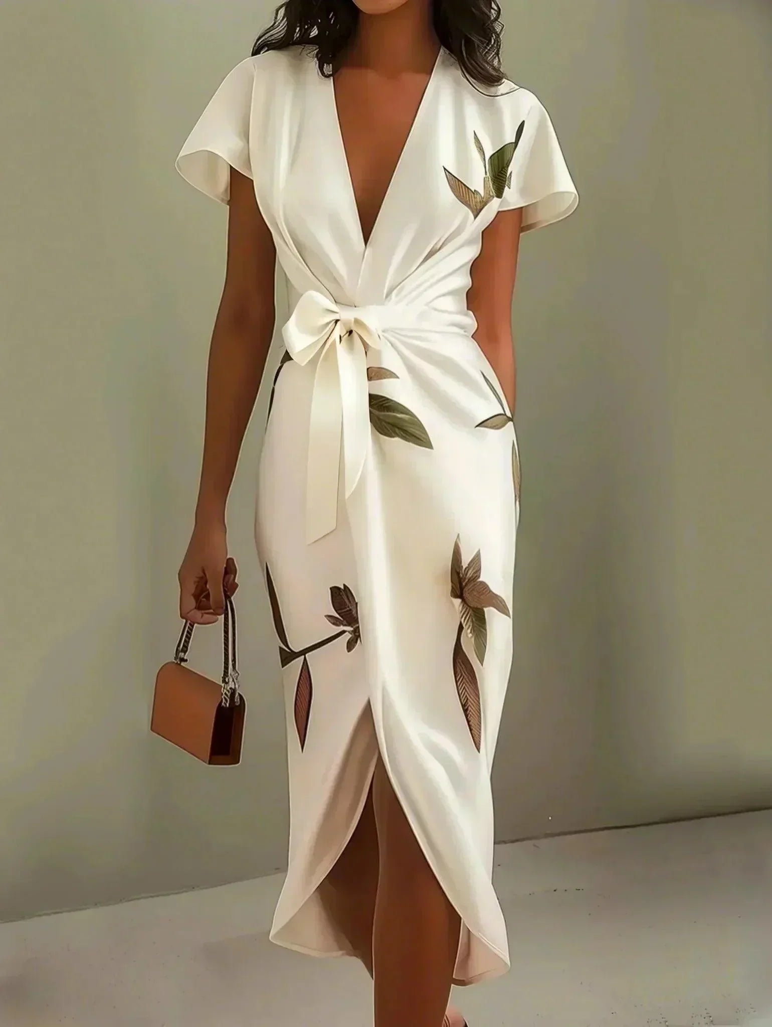 Judy | Judy Satin Midi Dress