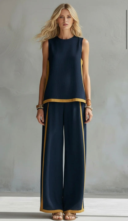 Aurene | Linen Two Piece Set