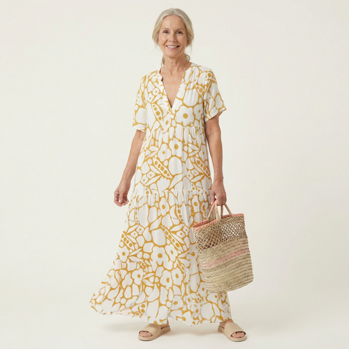 Aria | Flowing Midi Dress