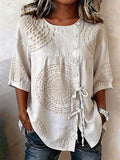 Emeline™ Soft Embroided Linen Top