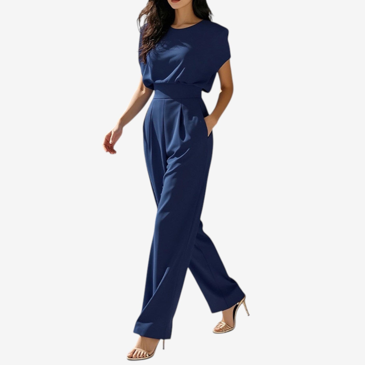 Aria™ Belted Jumpsuit