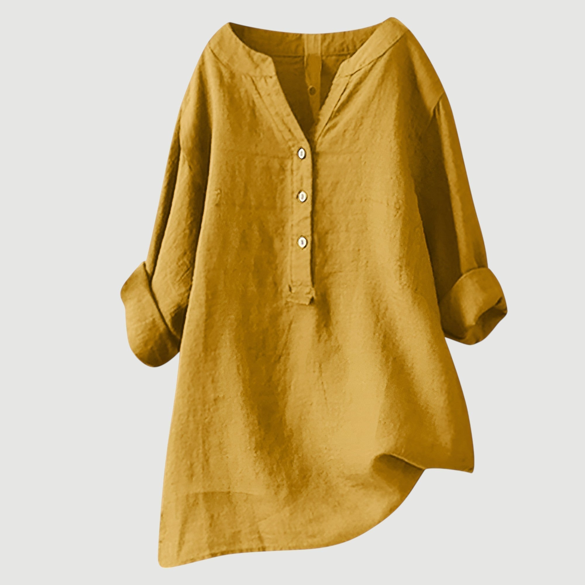 Lina | Lightweight and Comfortable Linen Blouse